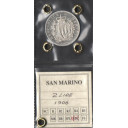 1906 2 Lire Quasi/Fdc - Fdc Certificato di Garanzia San Marino